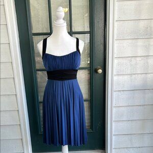 Speechless Elegant Blue and Black Women's Dress size Medium Junior